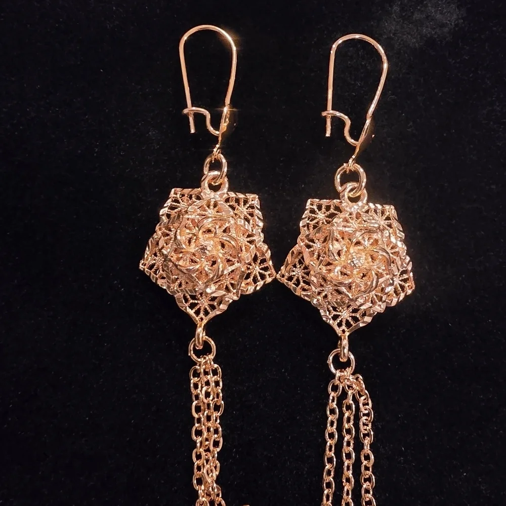 21kgp Duabi gold earings